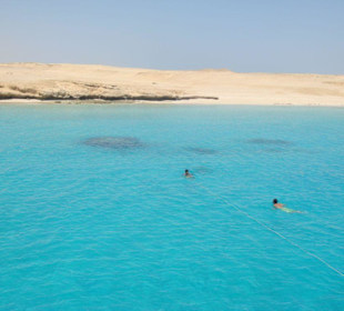 Blaues klares Wasser - Karibik Feeling