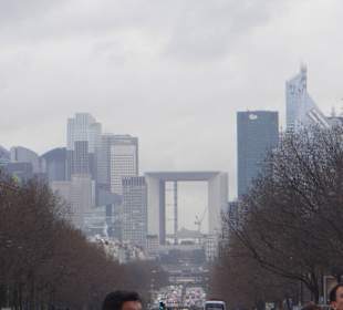 Łuk Triumfalny z bliska