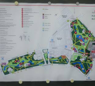 Übersichtsplan des Parks