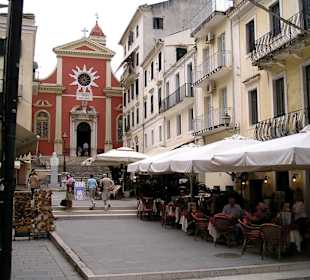 Korfu Stadt - Fußgängerzone