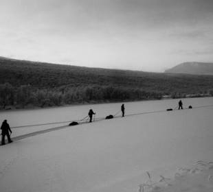 Schneeschuhtour Lappland mit arctic-mountain-team