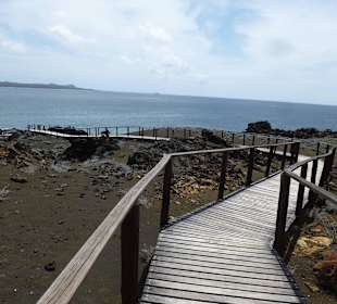 Weg zum Aussichtspunkt auf Bartolome