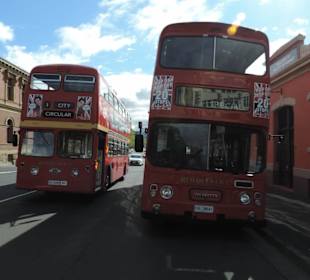 Das sind Busse ohne Kopfhörer