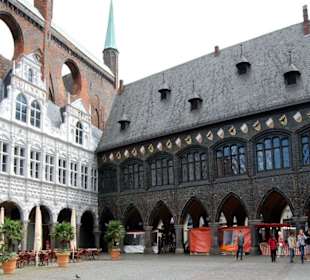 Rathaus Lübeck Innenhof