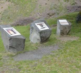 Viele Schautafeln