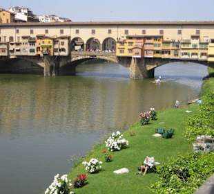 Älteste Brücke in Florenz