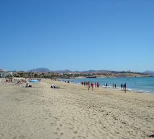 On Costa Calma Beach