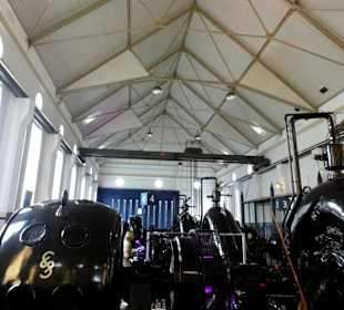 Blick in die Maschinenhalle