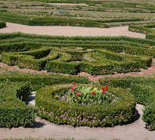Barockgarten vom Schloss Hundisburg