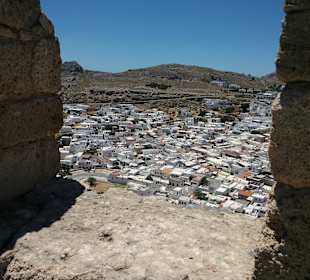 Wandern Lindos