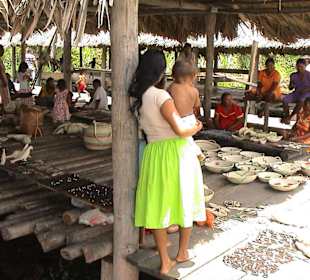 Bewohner des Orinoco Deltas