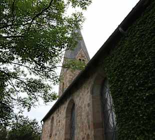 Fischerkirche Borby von Südosten