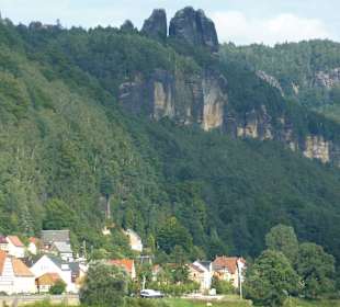 Sächsische Schweiz in der Nähe des Hotels
