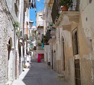 in der Altstadt von Vieste