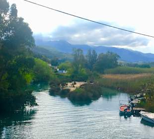 See hinter dem Hafen