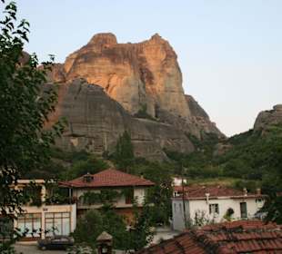 Meteorafelsen vom Alsoshouse in Kalambaka