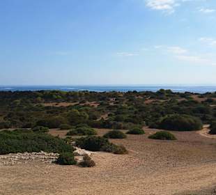 Unterwegs die Aussicht