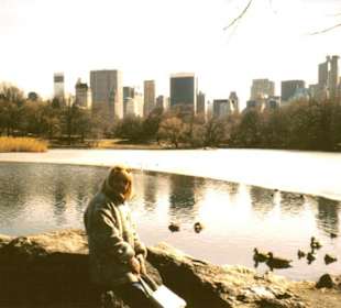 Rast im Central Park