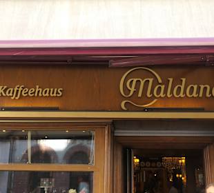 Zur Kaffeepause beim Kaffeehaus Maldaner