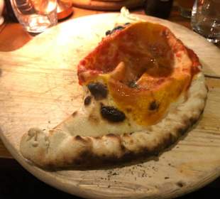 Echte handgemachte italienische Pizzen