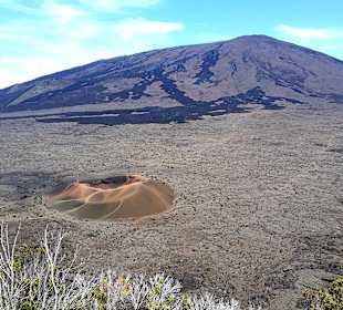 Wandern am Piton de la Fournaise