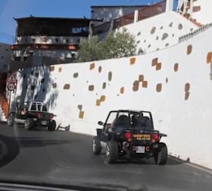 Fahrt durch schöne Orte