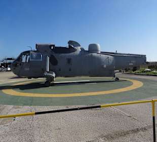 Hubschrauber zum üben von Evakuierung