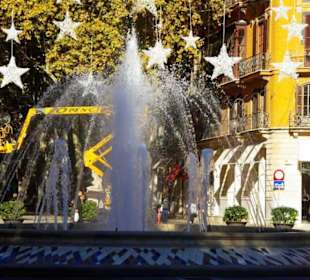 Springbrunnen in der Innenstadt
