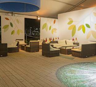 Lounge im deutschen Pavillon