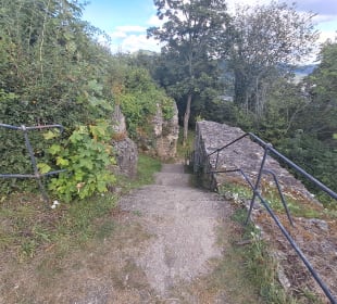 Ruine Kyrburg in Kirn