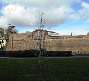 Stadtmauer an der Porta Romana