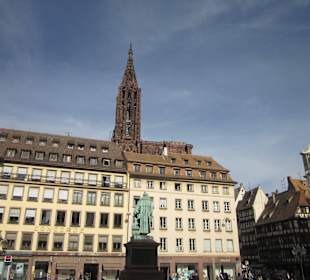 Altstadt Straßburg im Frühling