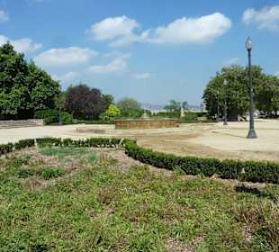 Schön angelegter Park