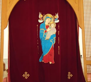 Koptische Kirche von innen