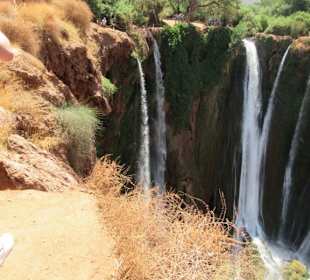 Ouzoud Wasserfall von oben