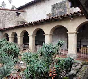 Innenansicht Mission Santa Barbara