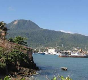 Blick Richtung Hafen