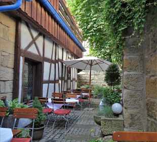 Im Garten des Ristorante Bellini