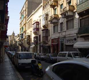 In der Altstadt von Valetta!