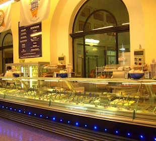 Die Eisdiele in der Nähe