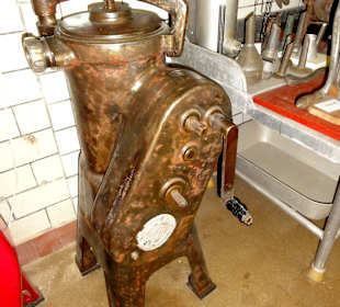 Wurstarbeitsplatz im Museum