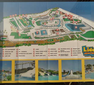 Wasserpark gegenüber Hotel