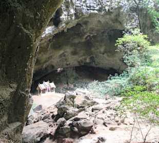 Blick auf den  Pavillon