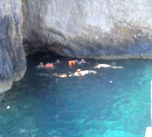 Nurkowanie w Błękitnych Grotach