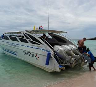 Similan Tour unser Boot