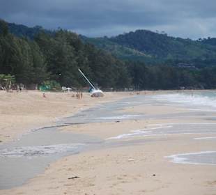 Strand nach dem starken Sturm!