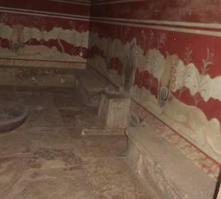 Thron in Knossos
