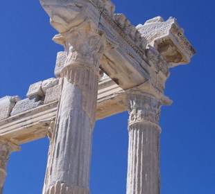 Der Apollotempel in Side