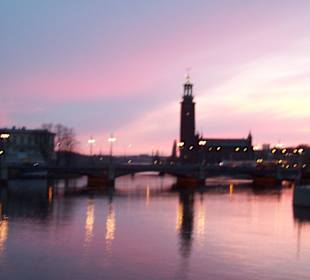 Wunderschönes Stockholm am Abend