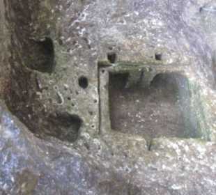 Wandeinlass für einen Safe